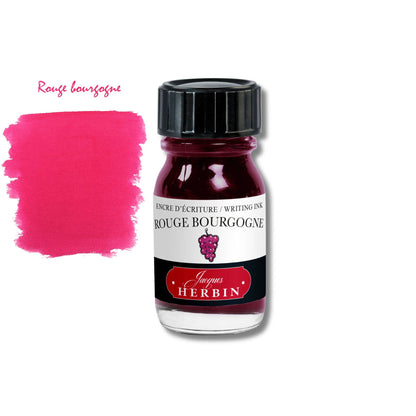 Herbin Fountain Pen Ink 10ml Bottle Assorted Colors