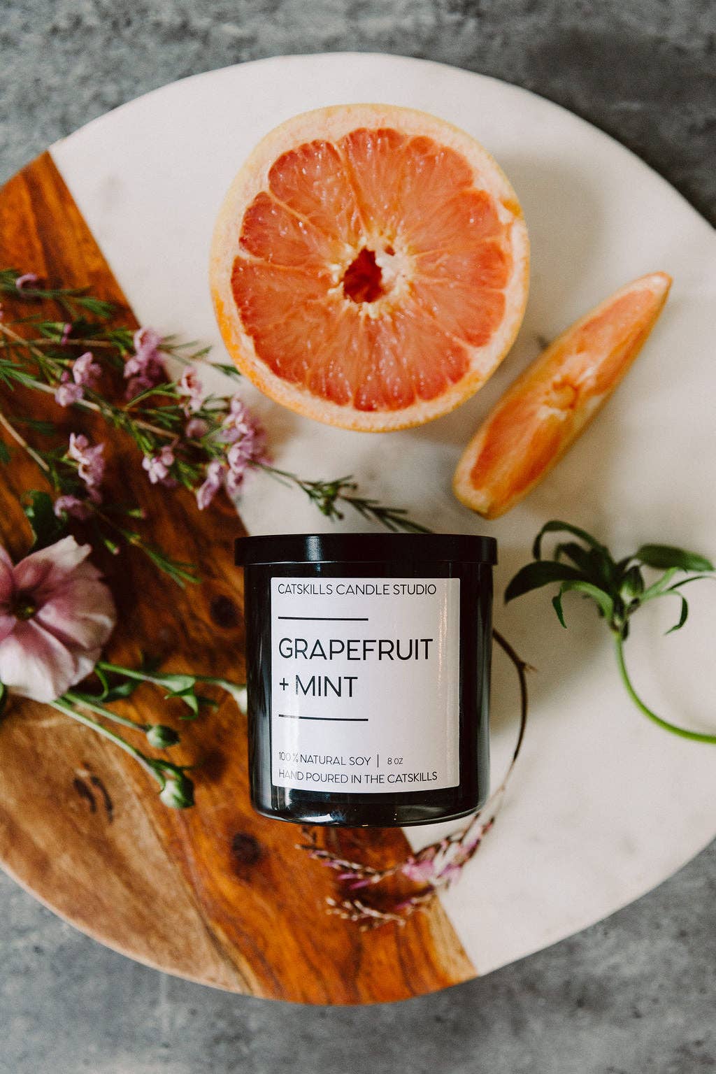 Catskills Candle Studio | Grapefruit + Mint