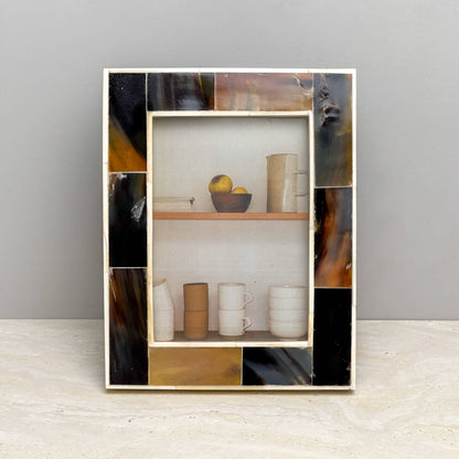 Horn Frame, White 5x7