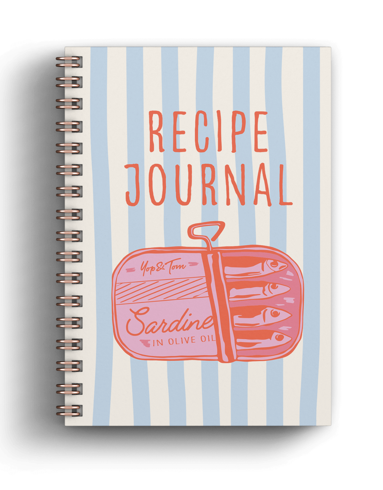 Recipe Journal (A5) - Pink Sardines