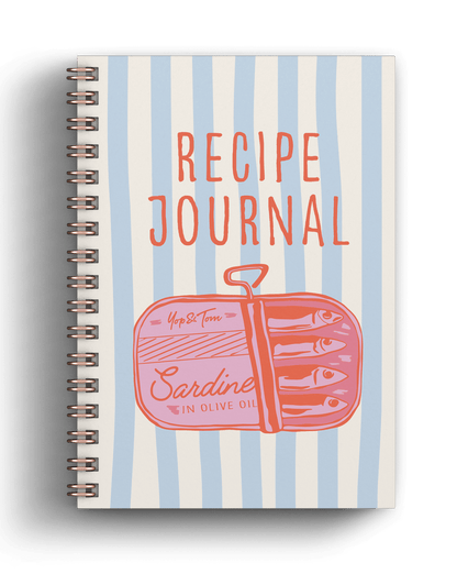 Recipe Journal (A5) - Pink Sardines