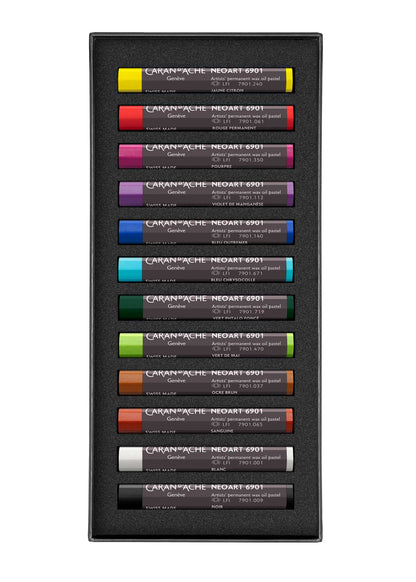 CARAN d'ACHE | Set of 12 NeoArt 6901 Pastels