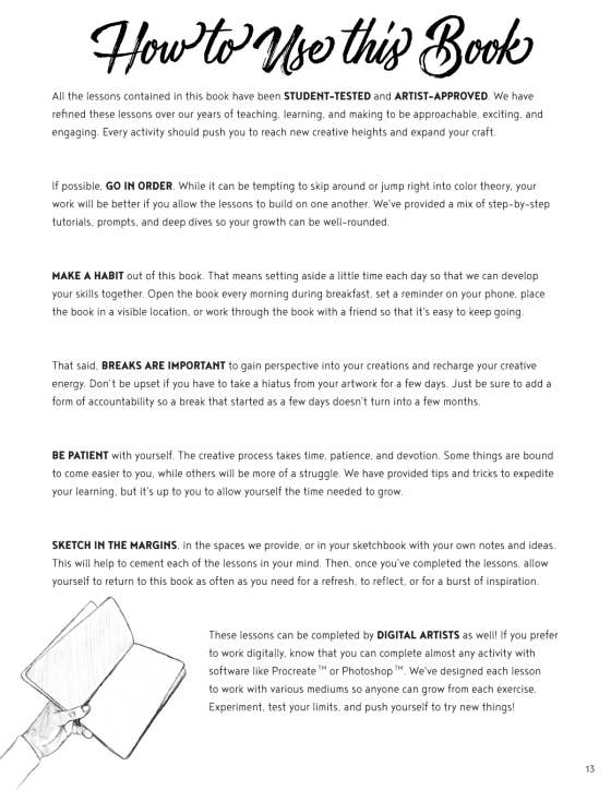 The Artist's Drawing Book