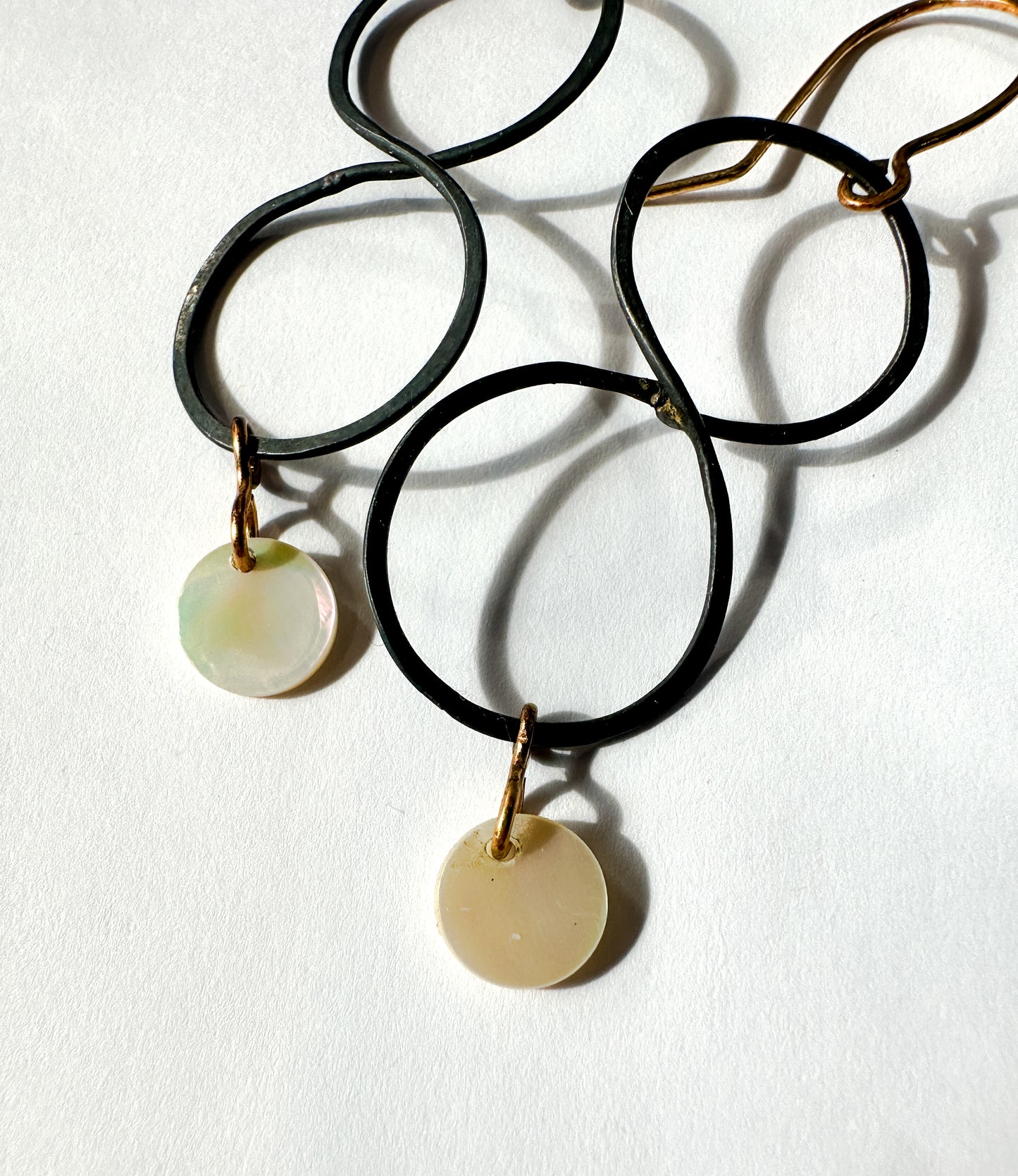 JADEWATER DESIGN | Oxidized Figure Eights Earrings