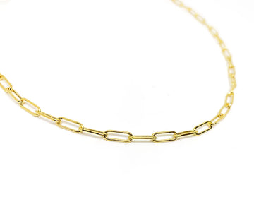 Selah Vie NYC | Thick Paperclip Chain Gold Filled