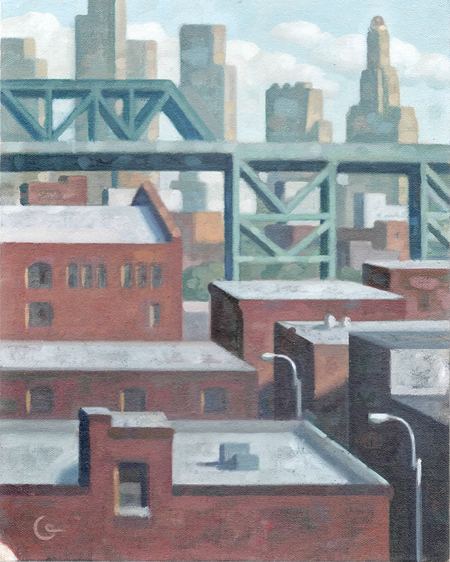 Parkway View 1, Study by Robert Goldstrom
