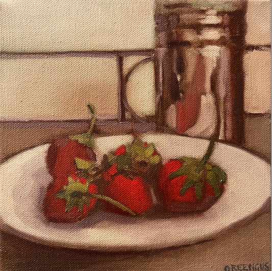 Strawberries by Judith Greengus