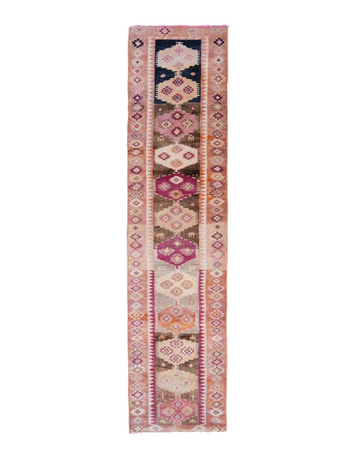 Vintage Kurdish Runner 2'8'' x 10'8''