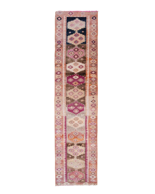 Vintage Kurdish Runner 2'8'' x 10'8''