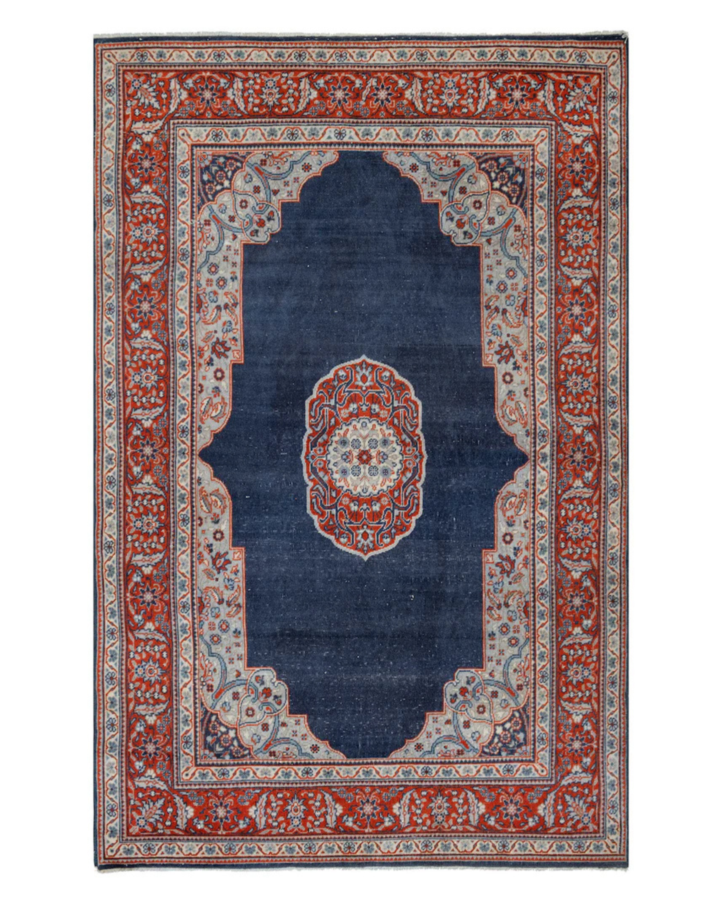 Vintage Persian Rug 4'3'' x 6'7''