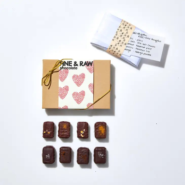 Fine & Raw Assorted Valentine's Chocolates