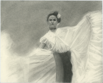 Nicolas V. Sanchez | BN Folklorico 14 (framed)