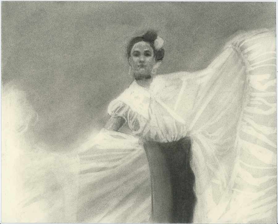 Nicolas V. Sanchez | BN Folklorico 14 (framed)