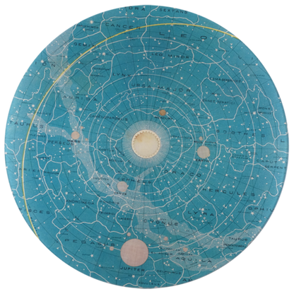 John Derian | Constellations 13" Round Platter