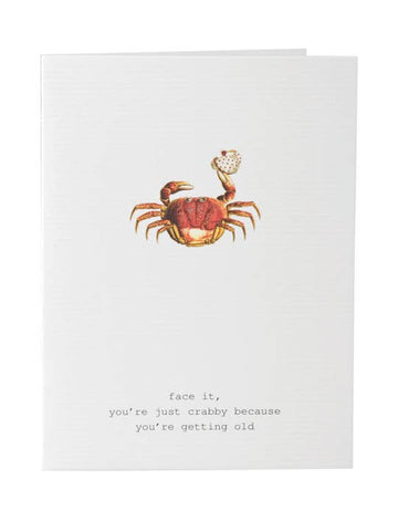 Let's Face It Greeting Card