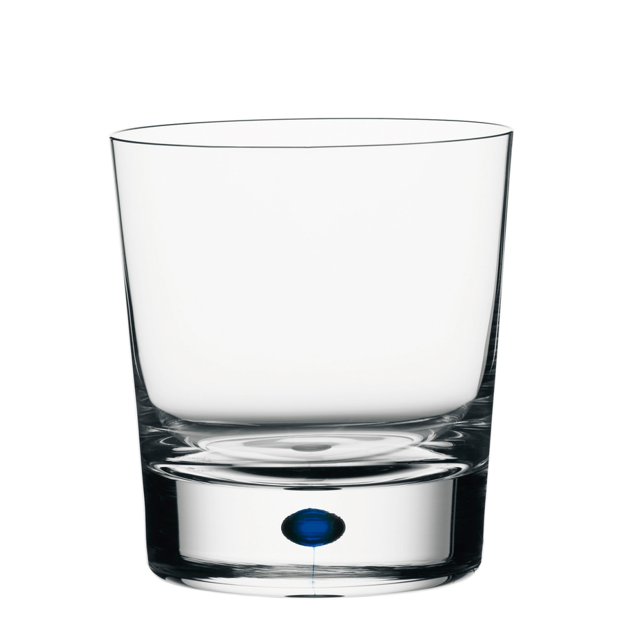 Orrefors | Blue Double Old Fashioned glass