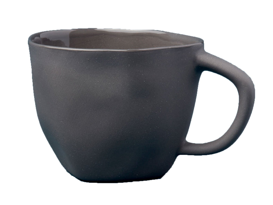 Tam Stoneware Cappuccino Cup, Slate
