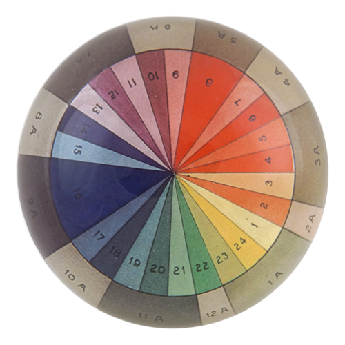 John Derian | Color Wheel Dome Paperweight