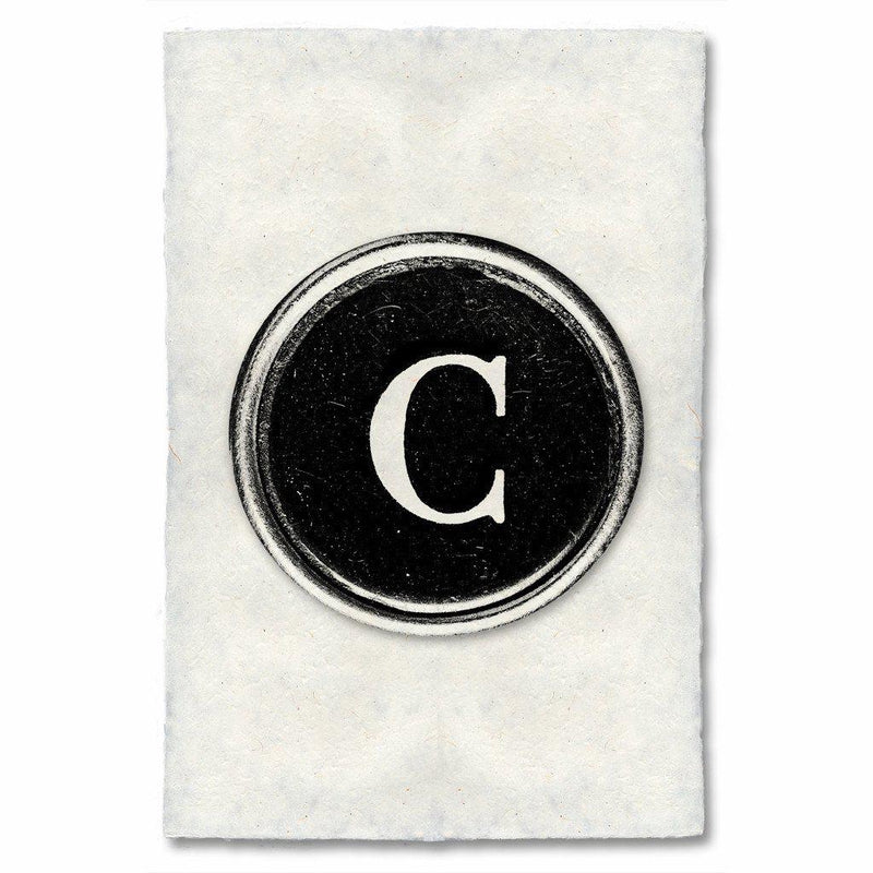 Typewriter Key - C