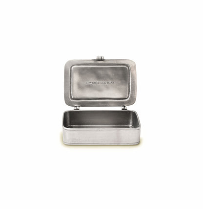Match Pewter | “Congratulazioni” Box
