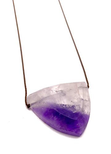 MARGARET SOLOW | ZONED AMETHYST NECKLACE