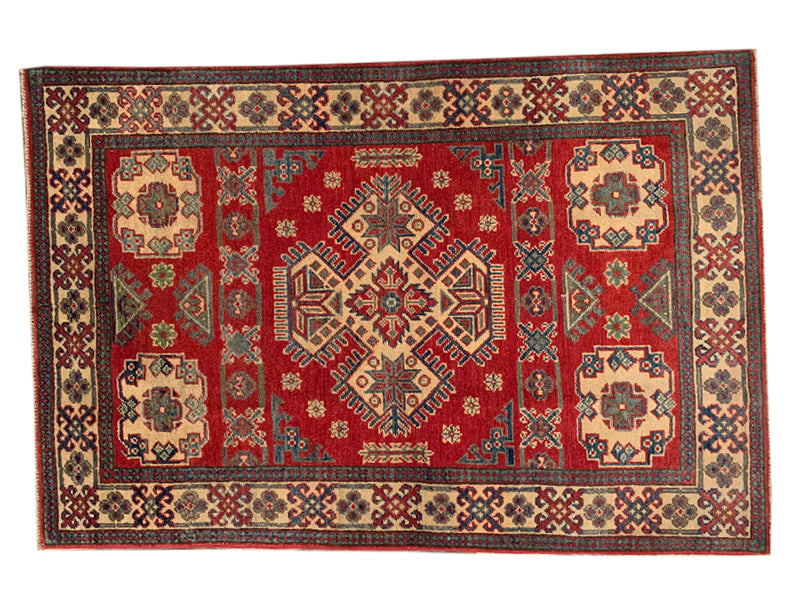 HANDMADE KAZAK RUG 3'3