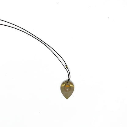 MARGARET SOLOW | Gold and Opal Leaf Necklace