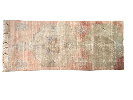 Vintage Turkish Runner 2'10"x7