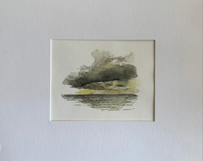 Watercolor Script Print