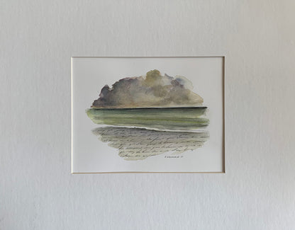 Watercolor Script II Print