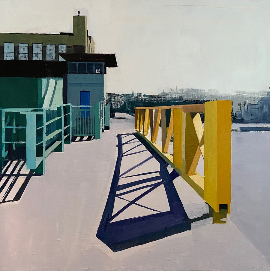 Lynne Wixon | Yellow Barrier