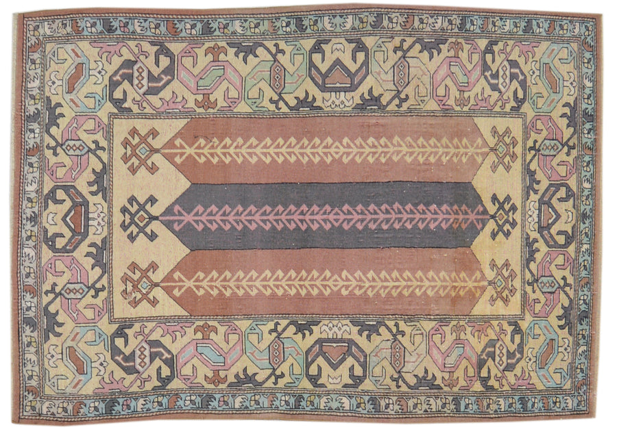 Turkish Anatolian Rug 3'9