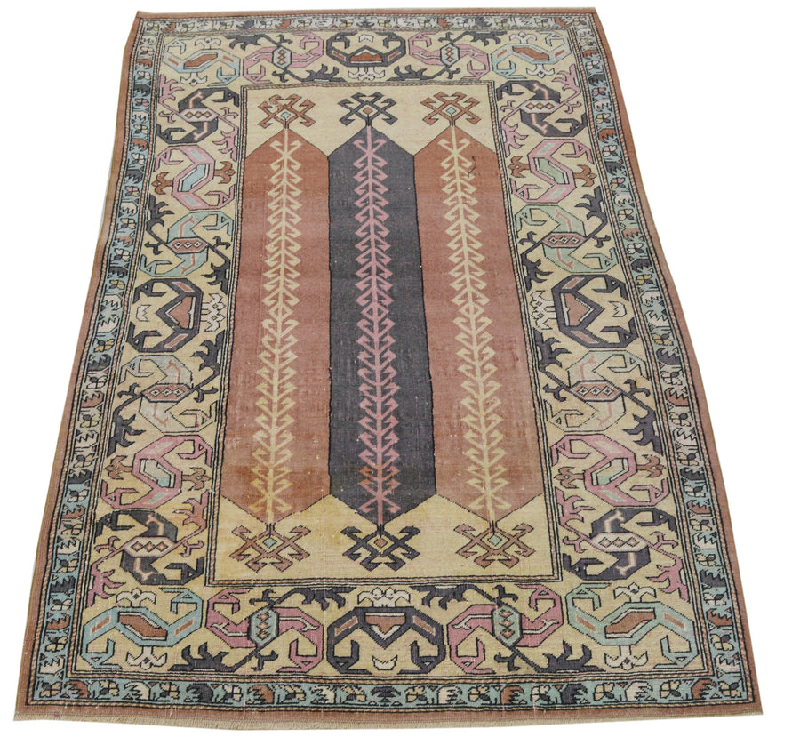 Turkish Anatolian Rug 3'9