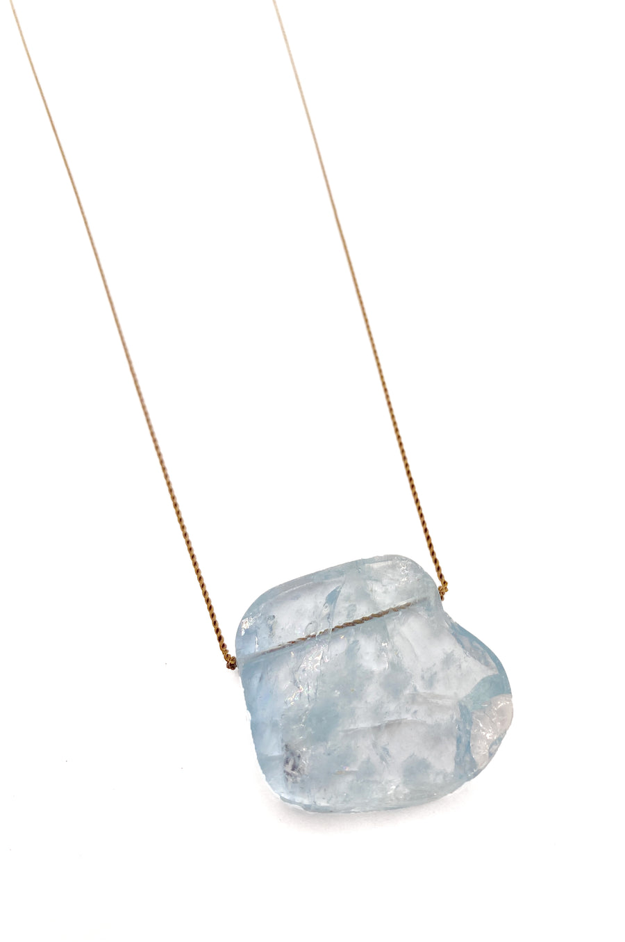 MARGARET SOLOW | BLUE TOPAZ NECKLACE