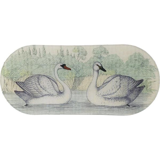 John Derian | Swans - 6 x 12" Oblong Tray