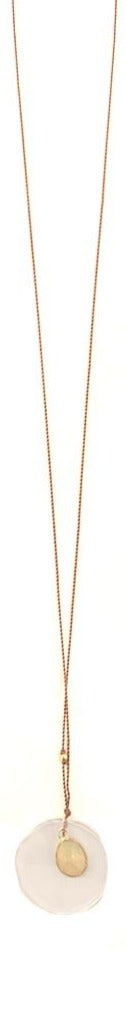MARGARET SOLOW | Quartz and Opal Necklace