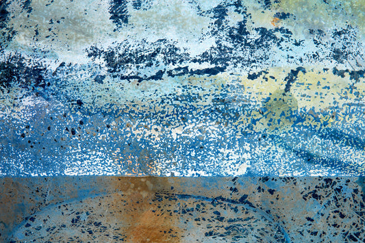 Mottled Sunset, Framed by Scott Farrell