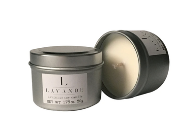 Lavender Travel Candle