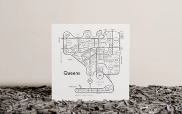 QUEENS NYC MAP PRINT