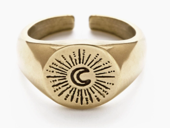Luz de la Luna Signet Ring