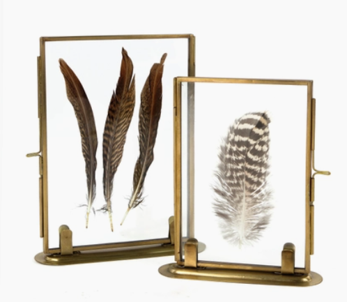 Brass Photo Frame & Stand