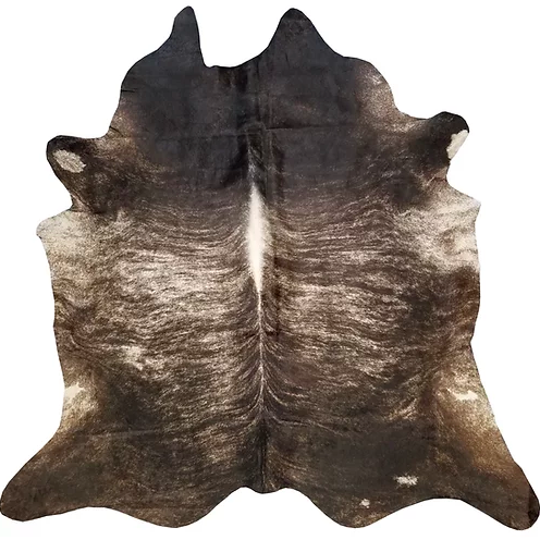 Dark Brindle Exotic Brazilian Cowhide