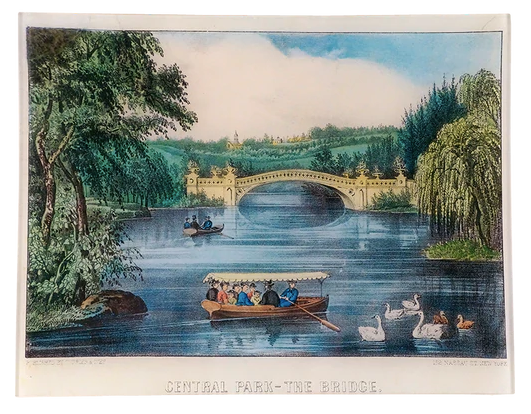 John Derian Company | Central Park - The Bridge 10x13 Tray