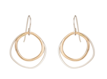 Colleen Mauer Designs | Double Rounded Squared Earrings