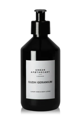 Urban Apothecary Oudh Geranium Hand & Body Lotion