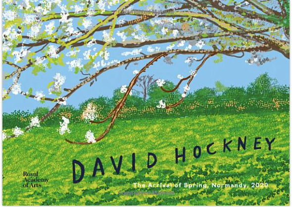 David Hockney: The Arrival of Spring in Normandy, 2020