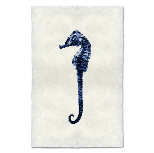 Seahorse #2, Blue