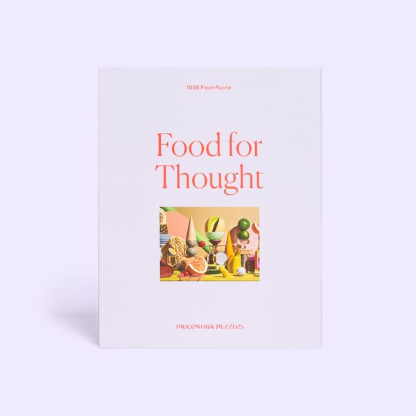 Piecework Puzzles Food for Thought 1000 Piece Puzzle