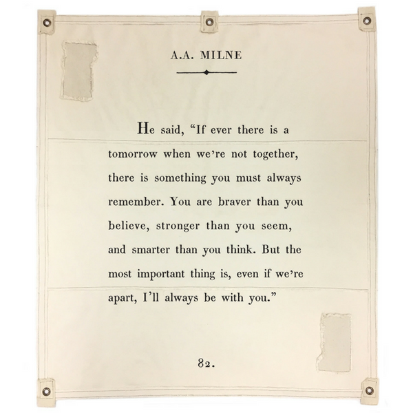 A.A. Milne Tarp- Sugarboo Collection