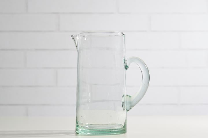 Moroccan Cone Jug - Clear